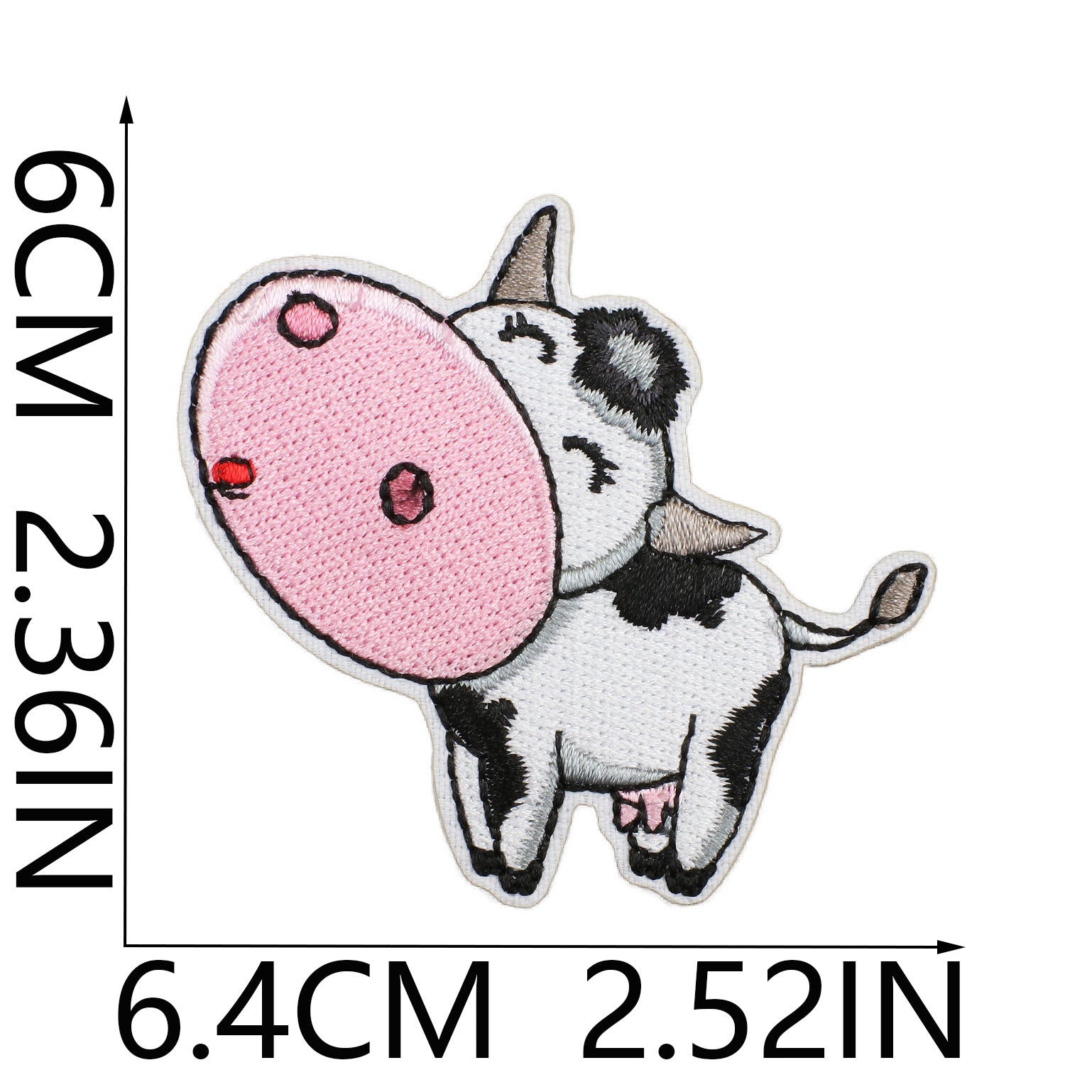 Wholesale Mother Cow Embroidery Cloth Patches